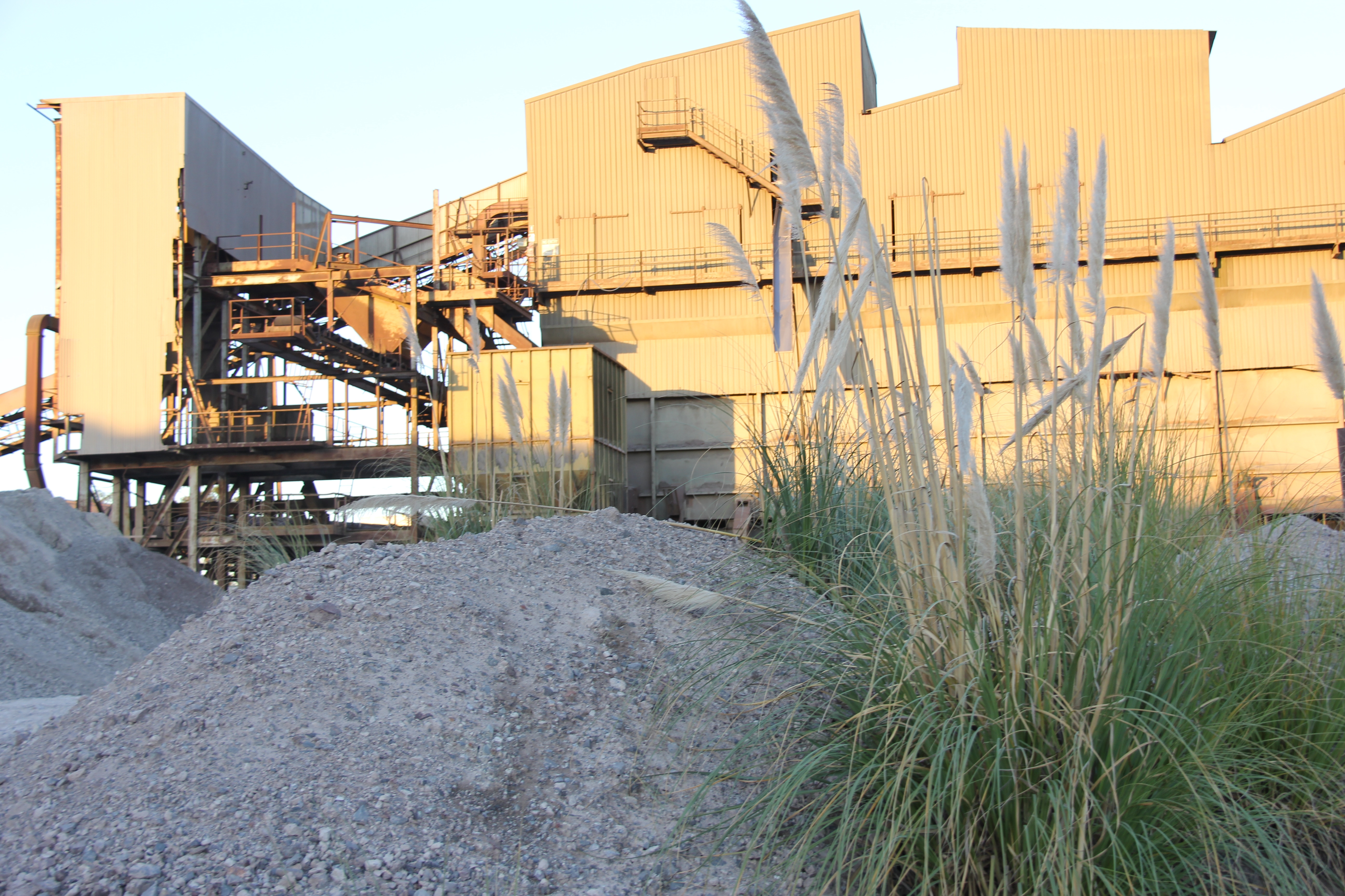 Heavy machinery and equipment at Brandy Hill Quarry