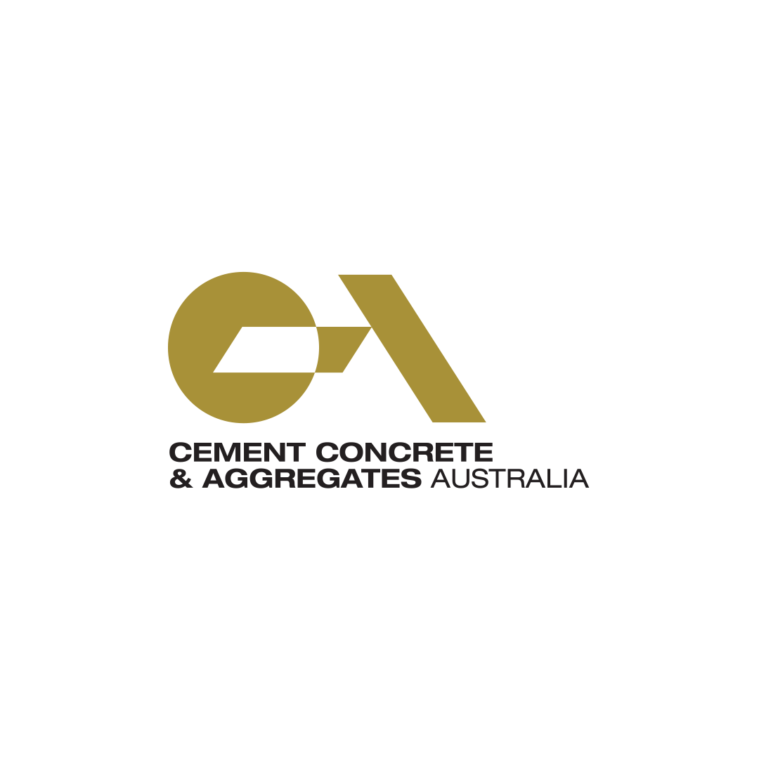CCAA-logoCement Concrete & Aggregates Australia (CCAA) logo in gold and black