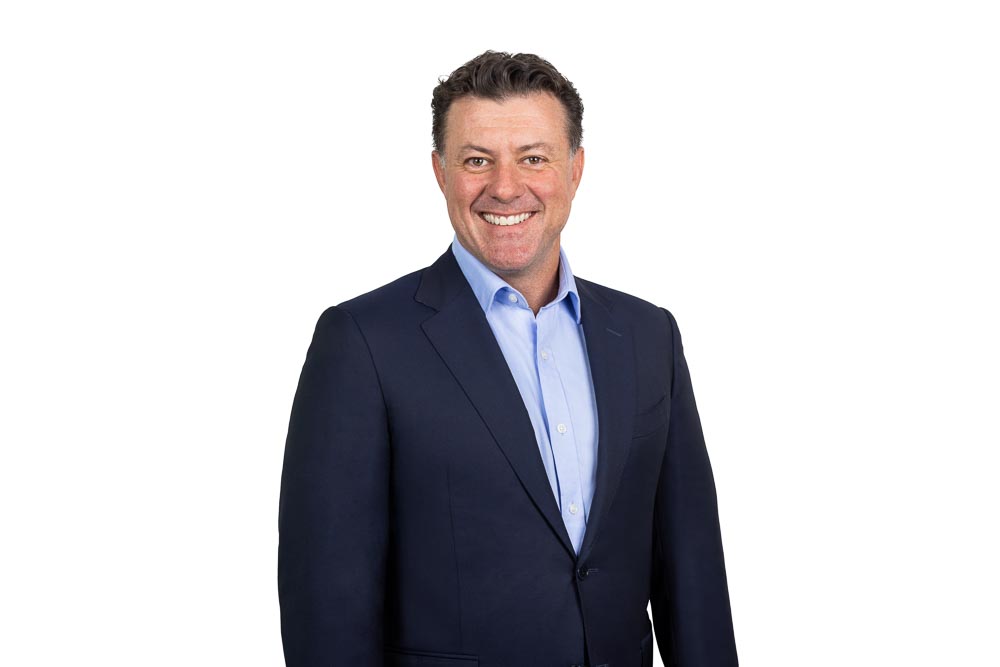 Portrait of Charlie Stoneman, member of the Australian Executive Committee at Heidelberg Materials.