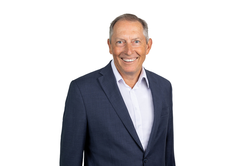 Portrait of Phil Schacht, member of the Australian Executive Committee at Heidelberg Materials.